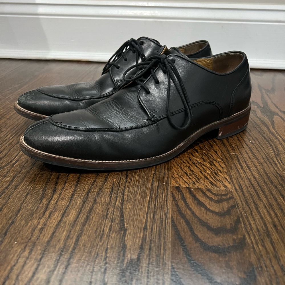 Cole Haan Men’s Black Leather Dress Shoes 8.5